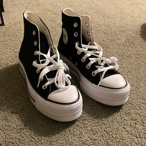 Black Platform Converse
